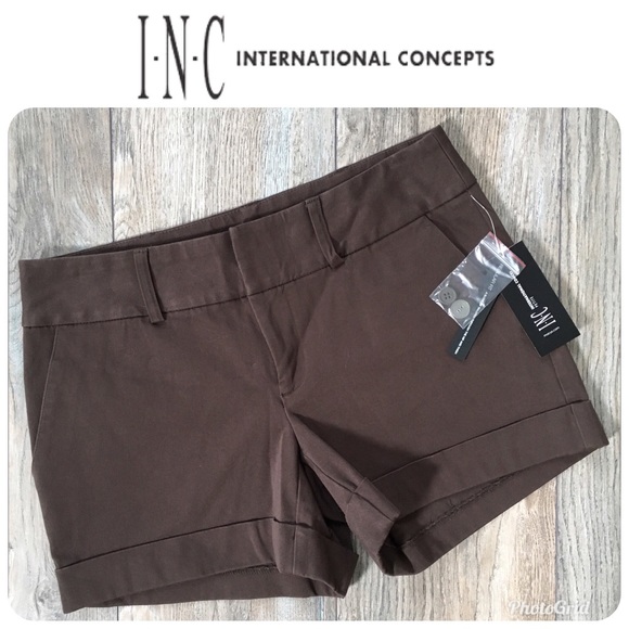 INC International Concepts Pants - NWT INC Regular Fit Shorts Sz 4P $49.50!